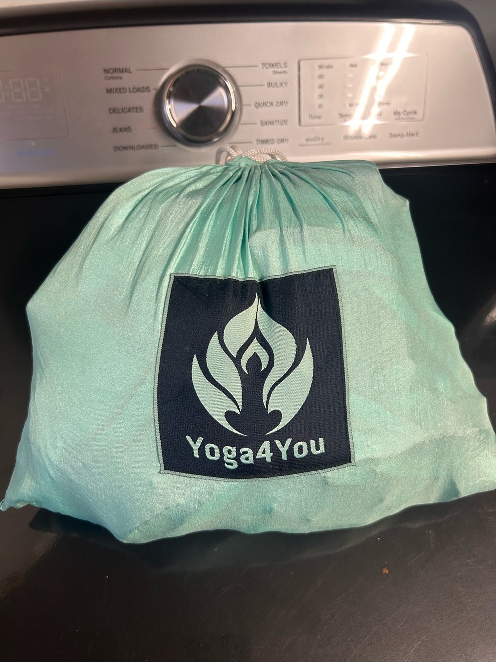 Yoga4You Mint Aerial Yoga Swing Set - Hammock Hanging Swing - Picture 2 of 5